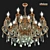 Altalusse Modern 20-Light E14 Pendant 3D model small image 3