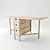 IKEA Norden Folding Table 3D model small image 3