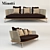 Rivera Chic Armchair 3D model small image 1