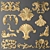 Decorative Stucco Elements Set 3D model small image 1