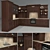 Cesar Elite Kitchen: Sleek and Stylish 3D model small image 1