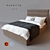 Modern Stylish Lucca Bed 3D model small image 1