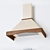 ELEYUS GAMMA 90 - Premium Range Hood 3D model small image 3