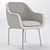 Modern Bumper Side Chair: 3D Model 3D model small image 1