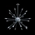 Modern Atomic Sputnik Chandelier 3D model small image 2