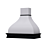 Galiano PPO 90mm Kitchen Hood 3D model small image 1