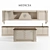 Del Tongo Medicea Kitchen Set 3D model small image 1