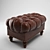 Elegant Trafalgar Ottoman: Sophistication for Your Space 3D model small image 2
