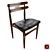 Replice Bramin Leather Dining Chair 3D model small image 1