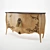 Chest Florence Art - Classic Italian Wooden Comode 3D model small image 1