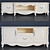 Modern Milano TV Stands Duo 3D model small image 2