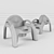 PlastiShka Children's Potty 3D model small image 2