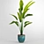 Tropical Paradise: Banana Tree 3D model small image 1