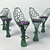 Futuristic Laduree Bar Stool 3D model small image 3