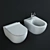 Flaminia APP Toilet & Bidet + Tara.Logic Mixer 3D model small image 2