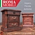 Impero Florida Bedside Table 3D model small image 1