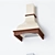 ELEYUS SOLO 60 - Stylish Extractor Hood with Multiple Colors 3D model small image 3