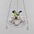 Title: Handmade Titmouse Bird Feeder 3D model small image 1