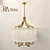 Regina Andrew Gold Chandelier: Elegant and Timeless 3D model small image 1