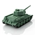 Soviet WWII Toy Tank T-34 3D model small image 2