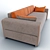 Flat Como 2 - Sleek and Stylish Sofa 3D model small image 2