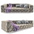 Sleek Soho Tufted Sofa 3D model small image 1