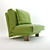 Convertible Sofa Bed Babette 3D model small image 1