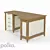 Elegant Martin Table 3D model small image 3