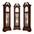 Timeless Elegance: Howard Miller Grandfather Clock 3D model small image 1