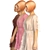 Translucent Ladies Gown: Mannequin Showcase 3D model small image 3