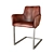 Rustic Buffalo Shelby Armchair 3D model small image 1