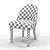 "LANCASTER" ZM Chair - Stylish and Compact 3D model small image 3