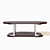 Elegant Aragona Vittoria Dining Table 3D model small image 3