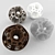 Rustic Nest Decor Ball 3D model small image 2