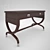 Italian Writing Desk | LCI Decora Art 3D model small image 1