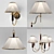 Elegant CATRIN Collection Chandelier 3D model small image 2