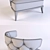 Elegant BRABBU Kansas Armchair 3D model small image 3