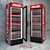 Coca-Cola Branded Fridge 3D model small image 1