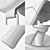 Rodeo Bar Stool: Style and Comfort 3D model small image 3