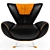 Modern Elegance Armchair 3D model small image 1