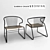 GABBIA Ethnically Inspired Chair 3D model small image 1