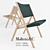 Modern Molteni Chair with Stylish Design 3D model small image 1