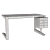 Italian Designed Giorgetti Zeno Desk 3D model small image 3