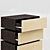 Triad 705: Stylish Chest of Drawers 3D model small image 2