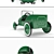 Vintage Pedal Car: 1930's Inspired 3D model small image 2