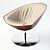 Modern Kastel Stool: Versatile Conference Seating 3D model small image 1
