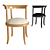 Elegant Interna Adam Chair: Sleek Design and Optimal Comfort 3D model small image 1