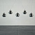 Sleek Chrome Giallo Pendant 3D model small image 2