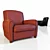 Custom Photo Modeled Armchair 3D model small image 1