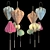 Title: Silk Charm Chinese Lanterns 3D model small image 2